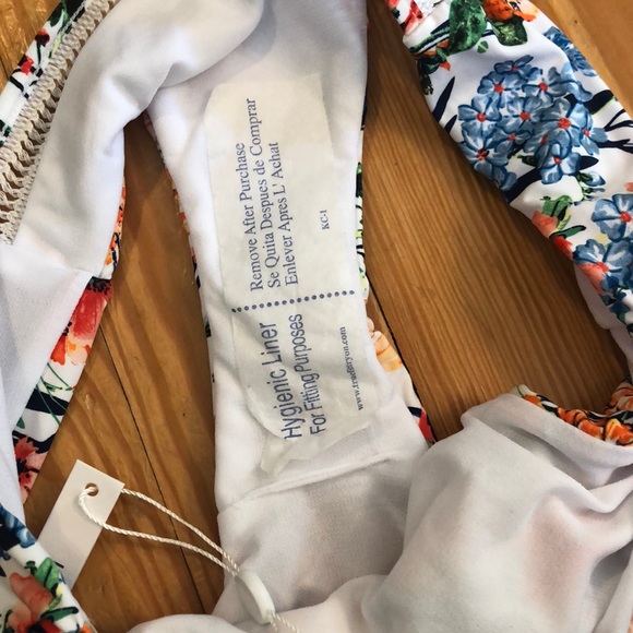 Lucky Brand Floral Swim Bottoms NWT Small - Picture 6 of 6